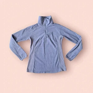 Columbia turtle neck zipper fleece sweater